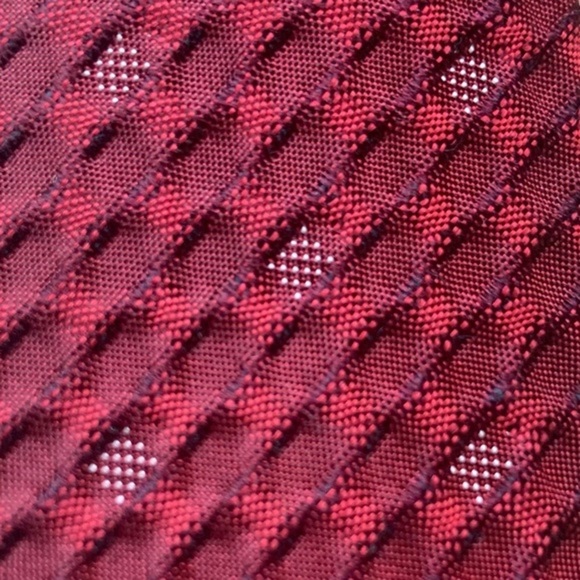 Lanvin Skinny Silk Textured Tie - Picture 4 of 5